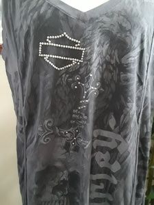 HARLEY DAVIDSON TANK TOP W/ RIPS